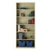 OfficeSource Steel Bookcase Collection 6 Shelf Metal Bookcase, 82'' High - Image 7