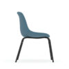 OfficeSource | Willow | Mid Back Guest Chair with Black Leg Base - Image 2