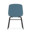 OfficeSource | Willow | Mid Back Guest Chair with Black Leg Base - Image 3