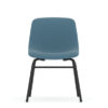 OfficeSource | Willow | Mid Back Guest Chair with Black Leg Base - Image 4