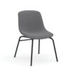 OfficeSource | Willow | Mid Back Guest Chair with Black Leg Base - Image 5