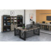 OfficeSource | Riveted | Optional Mesh Metal Doors - (For HIMB36) - Image 2