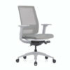 OfficeSource | Palma | High Back, Ribbed Mesh Task Chair & Headrest - Image 2