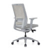 OfficeSource | Palma | High Back, Ribbed Mesh Task Chair & Headrest - Image 10