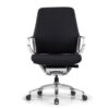 OfficeSource | Veneto | Executive Mid-Back Chair with Polished Aluminum Frame - Image 9