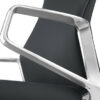 OfficeSource | Veneto | Executive High Back Chair with Polished Aluminum Frame - Image 16