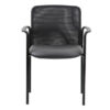 OfficeSource | Crossway | Side Chair with Arms & Black Frame - Image 3