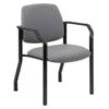 OfficeSource | Big & Tall | Guest Chair with Arms and Black Frame - 22''W - Image 6