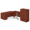 OfficeSource | OS Laminate | 3 Drawer Deluxe Full Pedestal - Box/Box/File - Image 9