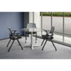 OfficeSource | OS Reception Tables | 24'' Round Clear Glass Top - Requires Base - Image 5