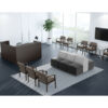 OfficeSource | OS Reception Tables | 24'' Round Clear Glass Top - Requires Base - Image 2