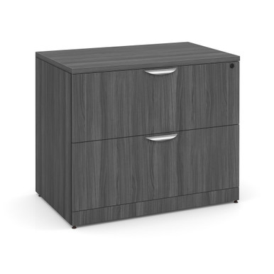 OfficeSource OS Laminate Lateral Files 2 Drawer Lateral File - Image 3