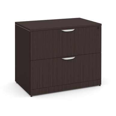 OfficeSource OS Laminate Lateral Files 2 Drawer Lateral File - Image 4