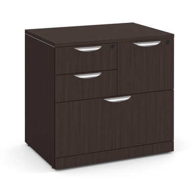 OfficeSource OS Laminate Lateral Files Combo Lateral File Cabinet - Image 3