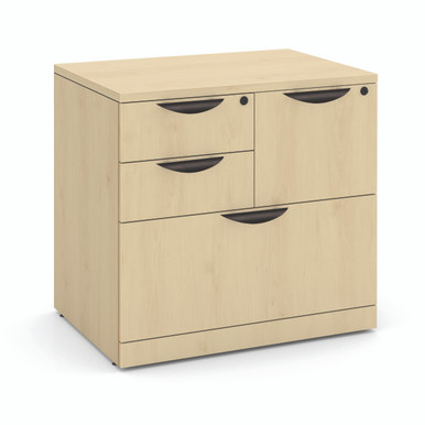 OfficeSource OS Laminate Lateral Files Combo Lateral File Cabinet - Image 5