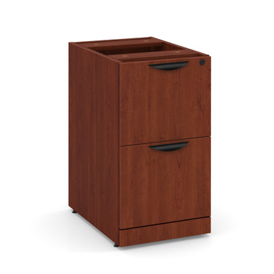 OfficeSource | OS Laminate | 2 Drawer Deluxe Full Pedestal - File/File - Image 2