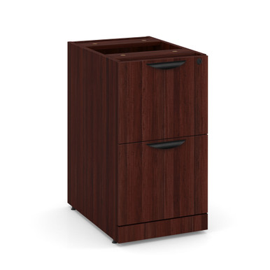 OfficeSource | OS Laminate | 2 Drawer Deluxe Full Pedestal - File/File - Image 5