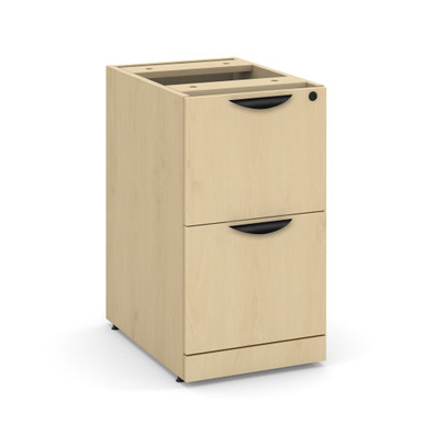 OfficeSource | OS Laminate | 2 Drawer Deluxe Full Pedestal - File/File - Image 6
