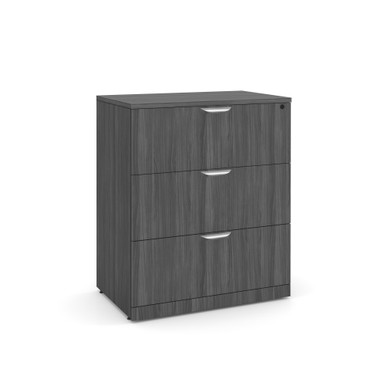OfficeSource | OS Laminate Lateral Files | 3 Drawer Lateral File Cabinet - Image 5