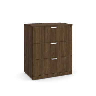 OfficeSource | OS Laminate Lateral Files | 3 Drawer Lateral File Cabinet - Image 8