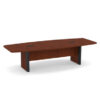 OfficeSource | OS Conference Tables | Boat Shaped Conference Table with Elliptical Base - 10' - Image 2