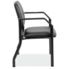 OfficeSource | Big & Tall | Guest Chair with Arms and Black Frame - 22''W - Image 2
