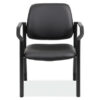 OfficeSource | Big & Tall | Guest Chair with Arms and Black Frame - 22''W - Image 5