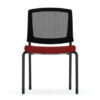 OfficeSource | Parson | Armless Micro Mesh Back Side Chair - Fabric - Image 8