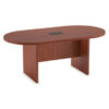 Racetrack Conference Table with Slab Base - Image 3