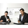 OfficeSource ViZual Collection Magnetic Porcelain Dry-Erase Board with Aluminum Frame - 48'' x 72'' - Image 6