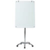 OfficeSource  |Vizual | Magnetic Glass Mobile Easel with Chrome Frame - Image 2