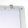 OfficeSource  |Vizual | Magnetic Glass Mobile Easel with Chrome Frame - Image 3