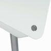 OfficeSource  |Vizual | Magnetic Glass Mobile Easel with Chrome Frame - Image 4