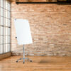 OfficeSource  |Vizual | Magnetic Glass Mobile Easel with Chrome Frame - Image 5