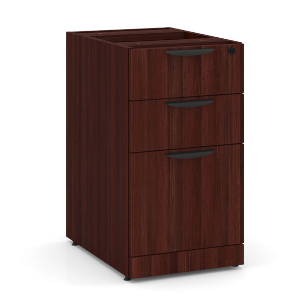 OfficeSource | OS Laminate | 3 Drawer Deluxe Full Pedestal - Box/Box/File - Image 16
