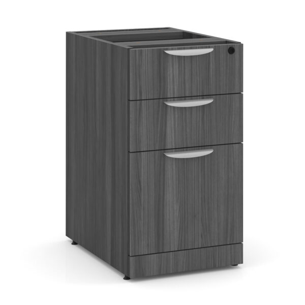 OfficeSource | OS Laminate | 3 Drawer Deluxe Full Pedestal - Box/Box/File - Image 16