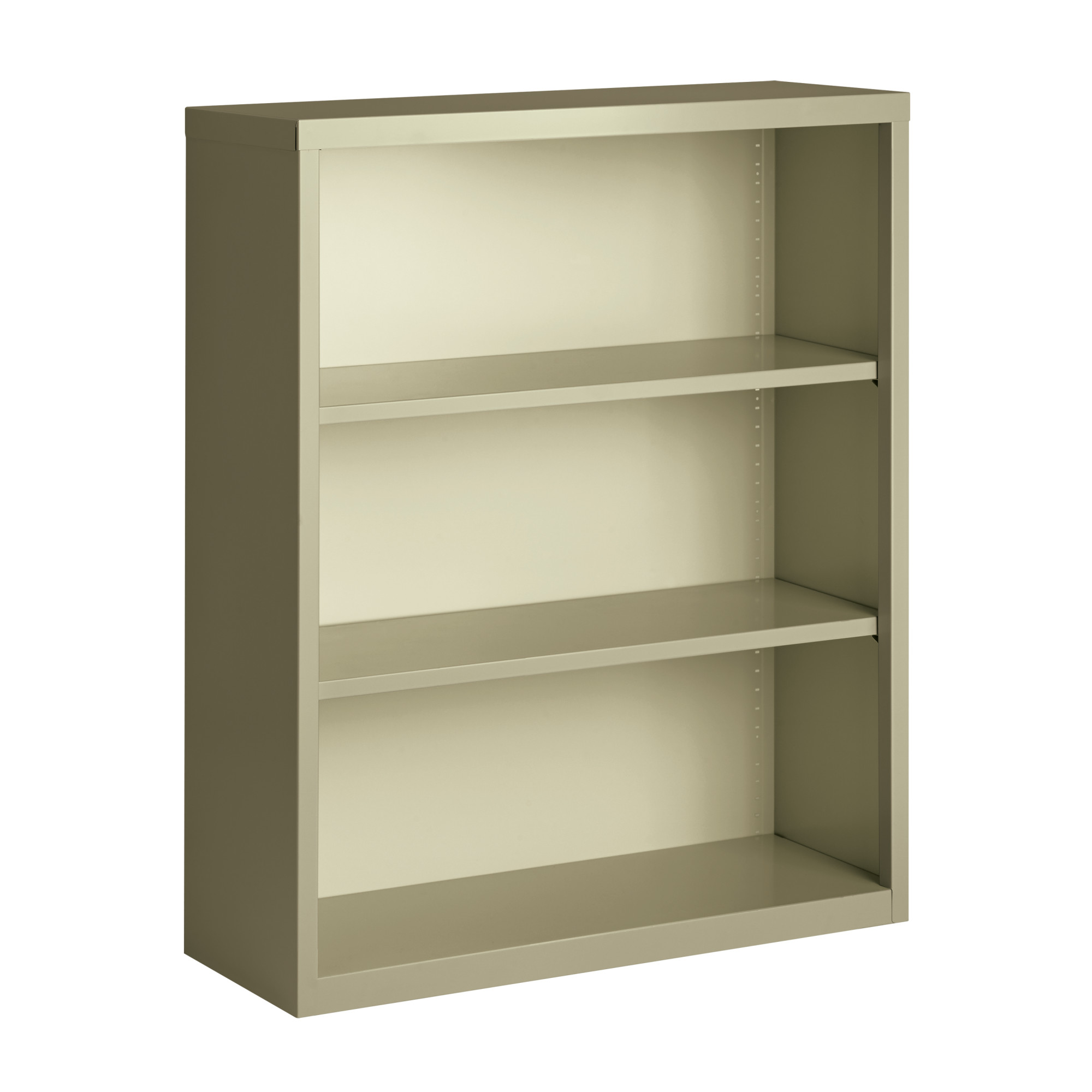 OfficeSource Steel Bookcase Collection 3 Shelf Metal Bookcase, 42'' High - Image 10