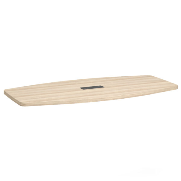 OfficeSource | OS Conference/Multi-Purpose | 8' Boat Shaped Table Top - Requires Base - Image 13