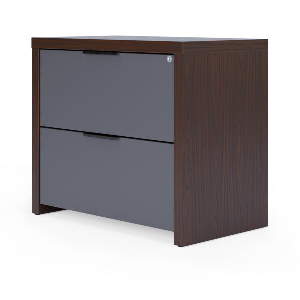 OfficeSource | Lucca | 2 Drawer Lateral File - Image 4