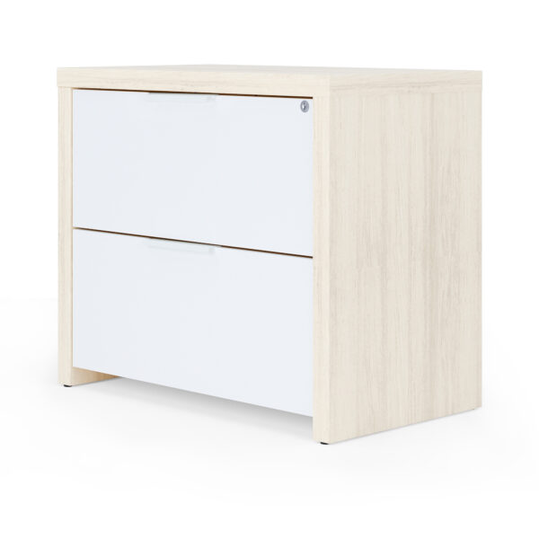 OfficeSource | Lucca | 2 Drawer Lateral File - Image 4