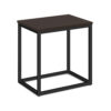 OfficeSource | Lenox | 22'' x 16'' Rectangular Quartz Top Side Table with Black Metal Base - Image 15