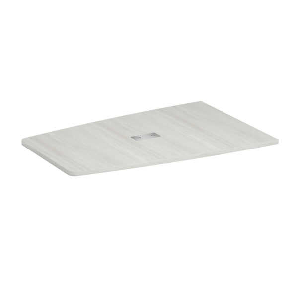 OfficeSource | Conference/Multi-Purpose Tables | Half Boat Shape Top - Requires Base - Image 13