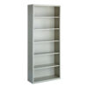 OfficeSource Steel Bookcase Collection 6 Shelf Metal Bookcase, 82'' High - Image 10