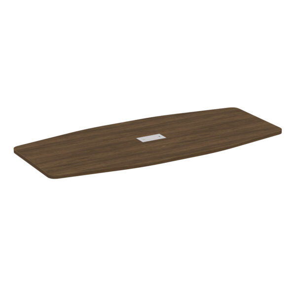 OfficeSource | OS Conference/Multi-Purpose | 8' Boat Shaped Table Top - Requires Base - Image 13