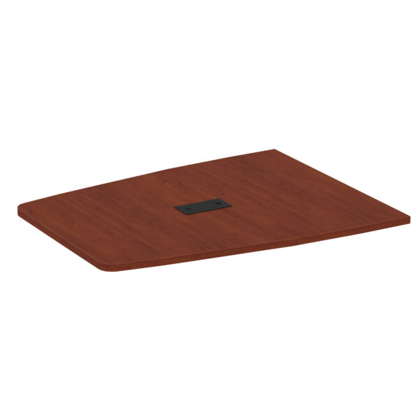 OfficeSource | Conference/Multi-Purpose Tables | Half Boat Shape Top - Requires Base - 60.5'' - Image 12