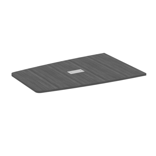 OfficeSource | Conference/Multi-Purpose Tables | Half Boat Shape Top - Requires Base - Image 13