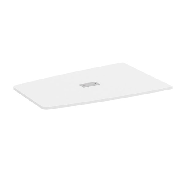 OfficeSource | Conference/Multi-Purpose Tables | Half Boat Shape Top - Requires Base - Image 13