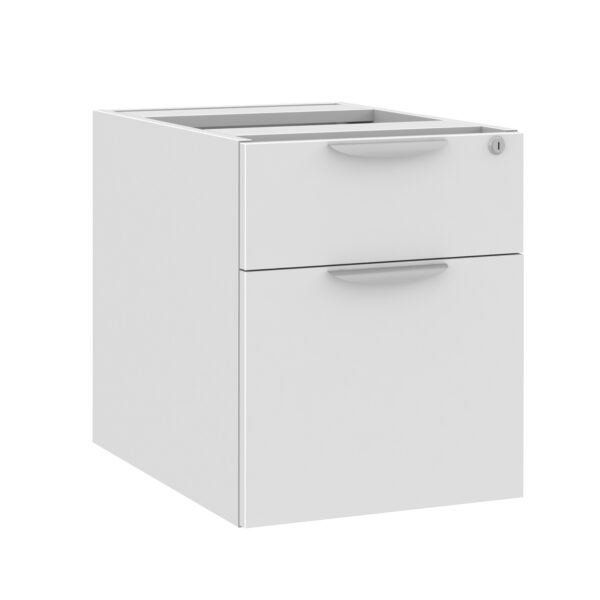 OfficeSource | OS Laminate | 2 Drawer Hanging Pedestal - Box/File - 15.5''W x 19''D - Image 11