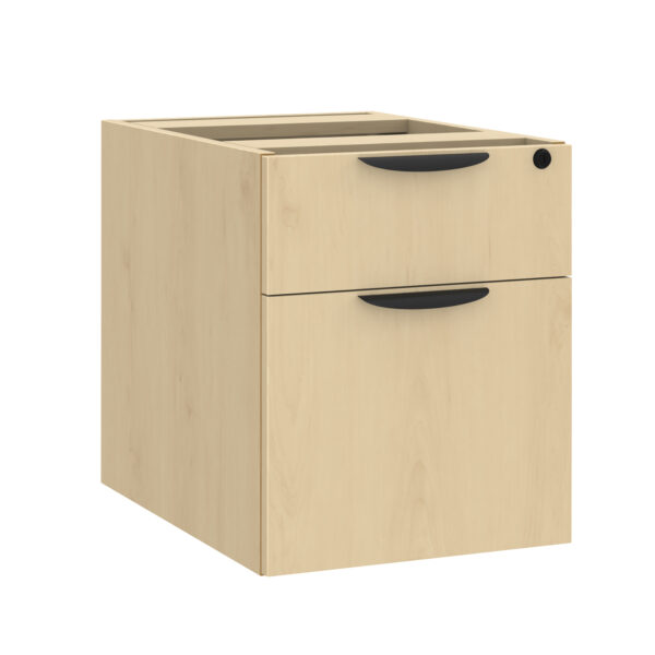 OfficeSource | OS Laminate | 2 Drawer Hanging Pedestal - Box/File - 15.5''W x 19''D - Image 11