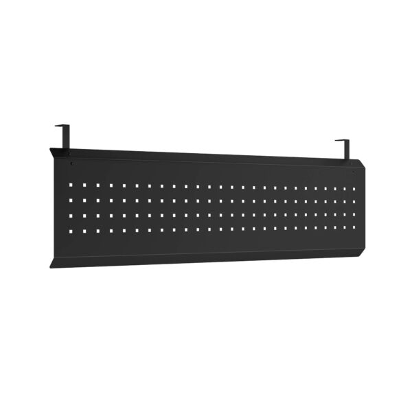 OfficeSource | StandUp Standing Desk Collection | Metal Perforated Modesty Panel - 53''W - Image 5